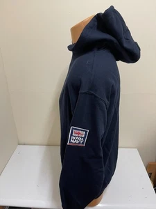 CLEARANCE: Royal Navy embroidered Hoodie - Navy Blue Medium - Picture 1 of 2