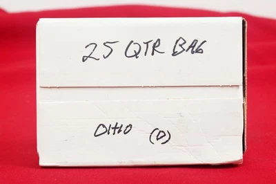 Ohio State Quarters Unopened $25 Bag In Box - Image 1 of 4