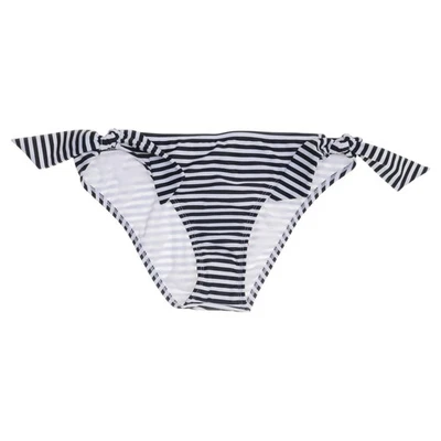 Roxy, Bikiniunterteil, Größe: L, Weiß/Schwarz, Streifen, Damen #MRV - Bild 1 von 4