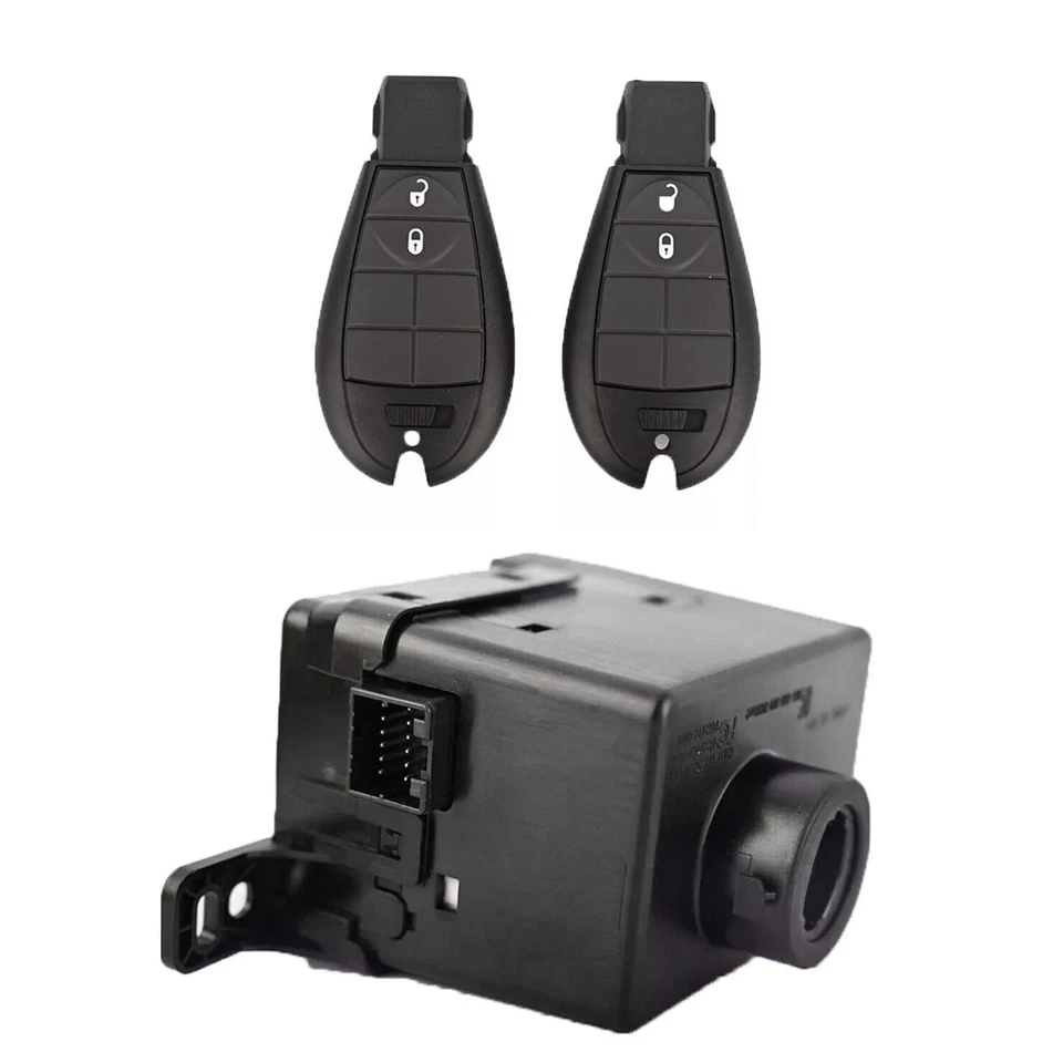 1x Ignition Switch Node Module with 2x Keys Replacement For Dodge Journey 08-10 - Image 1 of 4