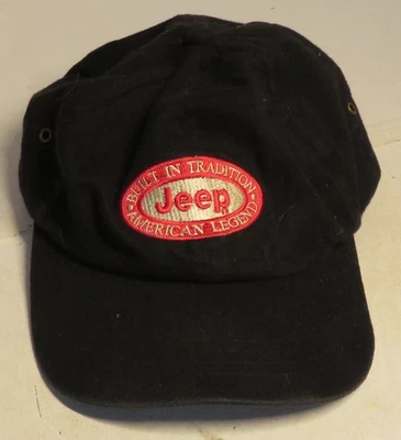 Gorra de béisbol Jeep bordada gorra negra bordada leyenda americana ajustable Foto 1 de 4