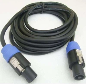 5,0 m Boxenkabel 2 x 2,5 mm² ADAM HALL Speakerkabel Lautsprecherkabel PA Kabel - Picture 1 of 5