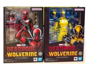 Bandai S.H. Figuarts Deadpool & Wolverine 6" SHF 2set Action Figure New In Hand - Picture 1 of 5