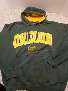 Oregon Ducks NCAA Hoodie Trikot Sweatshirt Erwachsene HERREN Gr. M Old Varsity Brand - Bild 1 von 9