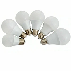 E27 Energiesparlampe ersetzen GLS LED Birne 1W = 7W Globe LED Glühbirne A60 kühlweiß - Bild 1 von 13