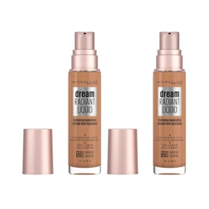 2 x Maybelline Dream Radiant Liquid Hydrating Foundation with Hyaluronic Acid 12 - Photo 1 sur 4