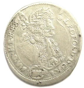 [R2135] 15 Kreuzer 1690 Kremnitz, RDR, Leopold i. (1657-1705) - Zdjęcie 1 z 2