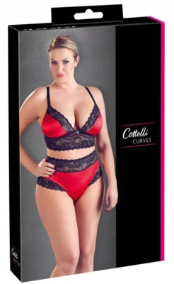 Cottelli Collection  - Bralette mit String - Größe 4XL - Neu/Ovp - Bild 1 von 3