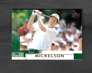2002 Upper Deck Golf ~ PHIL MICKELSON ~ Rookie Card #41 ~ PGA/LIV~World Golf HOF