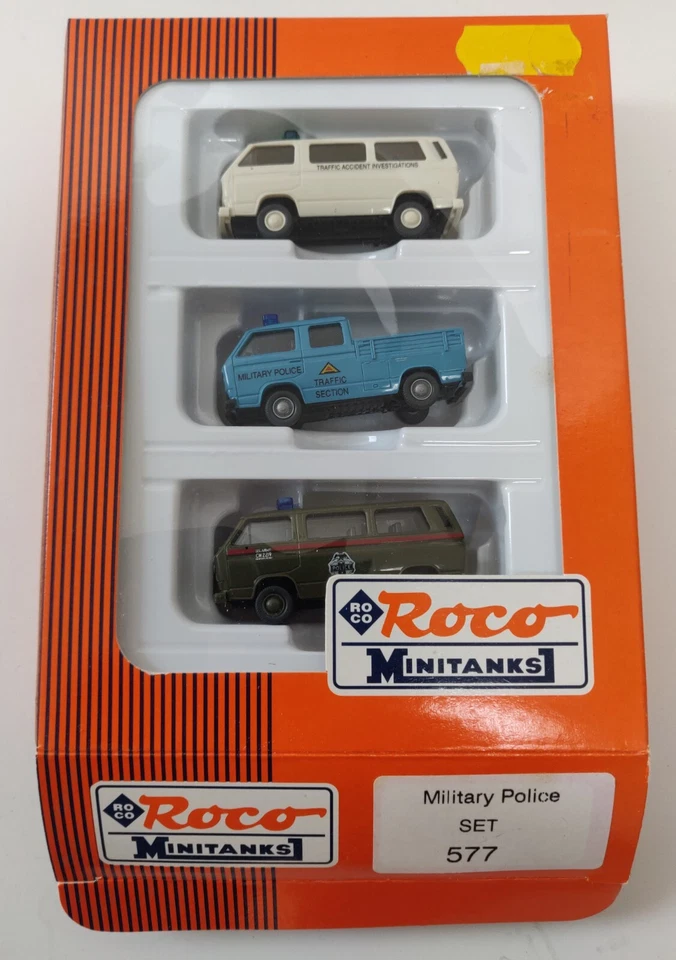 Roco Minitanks 577 Military Police Set x 3 1:87 MIB - Image 1 of 1