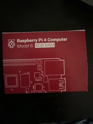 Raspberry Pi 4B (ARM Cortex A72, 1.5GHz 8GB RAM) Single Board Computer... - Image 1 of 2