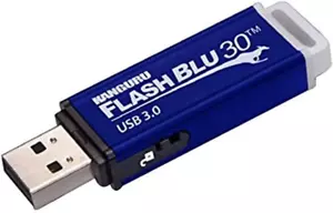 Flashblu30 with Physical Write Protect Switch Superspeed USB3.0 Flash Drive,Blue - Picture 1 of 3