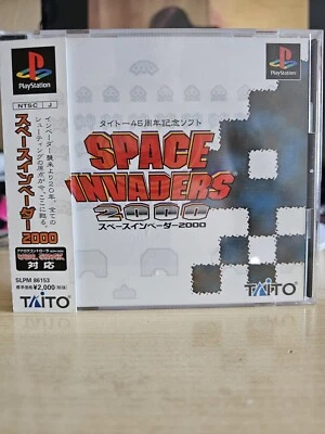 Space Invaders 2000 Japanese PS1 PlayStation Sony Taito - Image 1 of 3