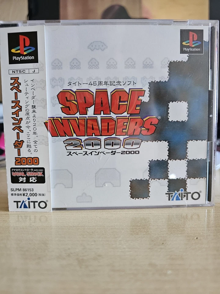 Space Invaders 2000 Japanese PS1 PlayStation Sony Taito - Image 1 of 3