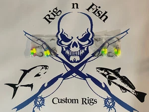 4 - Surf / Pier Fishing Rigs: Pompano, Whitings, Croakers, Snappers, Etc. - Picture 1 of 18