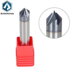 Molino biselado de carburo de 90 grados de flauta de 3/8" 4 - doble extremo - recubierto de tialn - Imagen 1 de 6