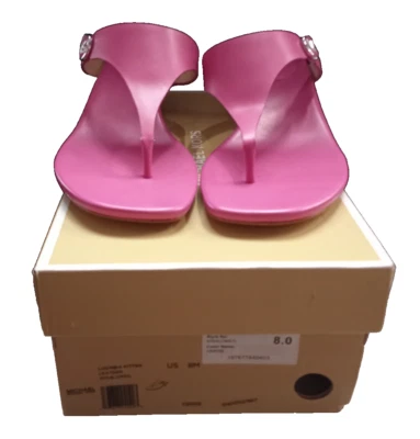 SANDALIA MUJER MICHAEL KORS LUCINDA GATITO - ROSA - TALLA 8 Foto 1 de 4