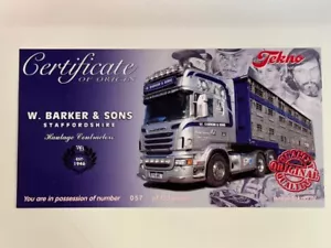Tekno truck models, Scania R Livestock Trailer , BARKER - Picture 1 of 22