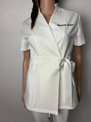 Luxurious professional tunic with embroidery for spa therapists, beauty salons. - Image 1 of 4
