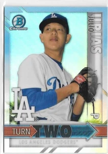 Bowman Chrome Turn Two 2016 Julio Urias y Joseph De Leon - Dodgers - TT-UD - Imagen 1 de 2