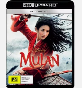 Mulan | 4K Blu-ray + Uhd : Live Action (Blu-ray, 2020) - Picture 1 of 1