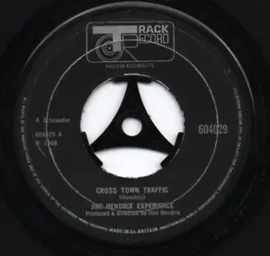 JIMI HENDRIX EXPERIENCE - CROSS TOWN TRAFFIC 7" 45 VINYL Rare Original UK Single - Picture 1 of 2