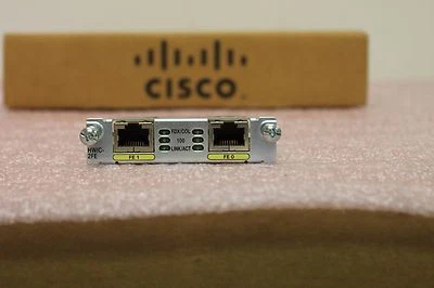 Cisco HWIC-2FE High Speed WAN Interface Card 1YearWarranty 2+Available - Image 1 of 4