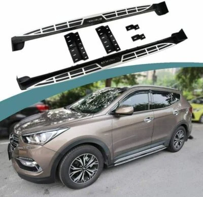 Fits for Hyundai Santa Fe Sport 2013-2018 Door Side Step Nerf Bar Running Board  - Image 1 of 4