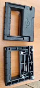 2x Black Sprung Drop Handle for Flight Case or Speaker Cabinet Or Any Other Use. - Picture 1 of 5
