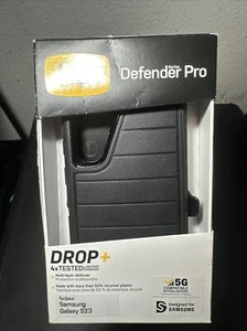 OtterBox Defender Pro Series For Samsung Galaxy S23 Case (Black) - Photo 1 sur 3
