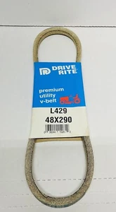 L429 Drive Rite V-Belt NEW In Sleeve - Lawn Garden Equipment Free Shipping - Picture 1 of 3