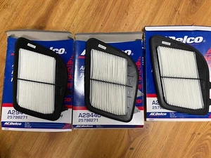 Qty Of 3 New AC Delco Air Filters A2944C 04-11 Cadillac - Picture 1 of 4