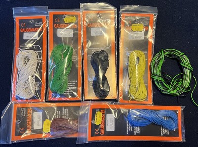 Câble EXPO A22022 - 10 Mètres, 18 Brins / 0.1mm, Bleu, Pour Circuits De Modélisme Ferroviaire