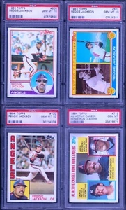 PSA 10 1983 Topps #501 Reggie Jackson California Angels Super Veteran HOF ONLY! - Picture 1 of 10