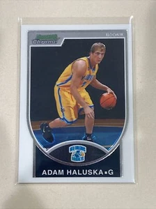 2007-08 Bowman Draft Picks & Stars Chrome /2999 Adam Haluska #142 Rookie RC - Picture 1 of 2