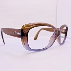 Occhiali da vista Ray-Ban autentici RB 4101 Jackie Ohh 860/51 marrone sfumato blu - Foto 1 di 8