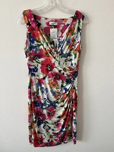 Calvin Klein Damen Blumendruck Kleid Größe 8.  - Bild 1 von 2