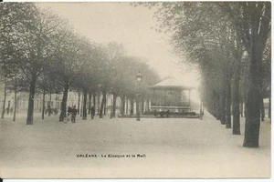 CPA-45-ORLEANS - Le kiosque et le Mail - Imagen 1 de 2