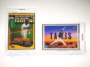 TWO Topps Project70 Fernando Tatis Artist Proofs - #177 (19/51) & #251 (15/51) - Picture 1 of 6