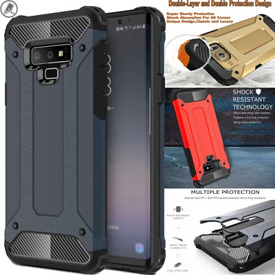  Luxury Tough Durable Defender Armor Phone Case Cover For Samsung Galaxy S9+ S8 - Image 1 of 4
