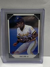 Jose Lind #1/1 2013 Leaf Memories 91 Leaf Buyback Red #146 Pittsburgh Pirates