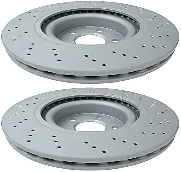 Front Disc Brake Rotor for Mercedes-Benz S550, SL550, S600, E550, CL550, - Image 1 of 2
