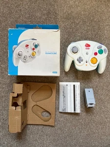 GameCube Wireless Controller Wavebird Club Nintendo Weiß Blau Box GC Getestet - Bild 1 von 14