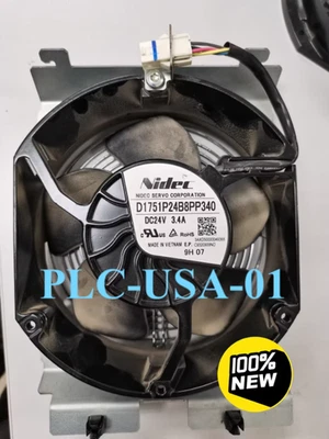 1PCS NEW NIDEC D1751P24B8PP340 Inverter Cooling Fan 24V 3.4A ABB880/580 4-wire - Image 1 of 4