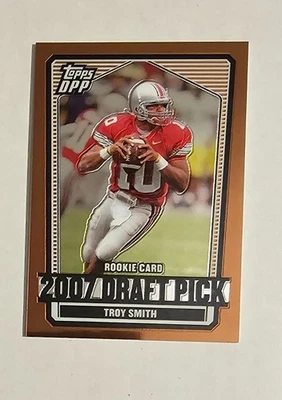Troy Smith Rookie #112 2007 Topps Draft Picks - Prospects Ohio State Buckeyes  - Image 1 of 2