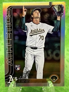 J.T. Ginn RC - Rainbow Foil - 2025 Topps Series 2 #465 Athletics - Picture 1 of 11