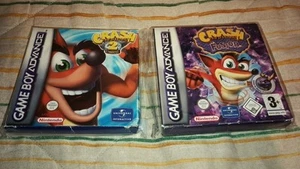 lote Crash Bandicoot N-Trance + Fusion game boy advance pal España gameboy gba - Imagen 1 de 11