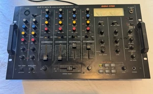 Optimus SSM-1750 Stereo Mixer Sound Effect Echo DJ Mic Input Powers On - Picture 1 of 6