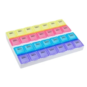 Monatlicher Medtime (28 Tage) Pillenplaner │Monatlicher Pillenorganizer - Bild 1 von 4