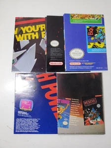 Lot Of (5) Vintage Nintendo NES Posters 15.5" x 11.5" Nintendo Hudson Soft Kembo - Picture 1 of 6